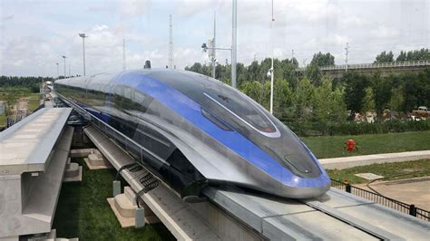 are there floating trains in china